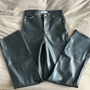 Zara Leather Pants